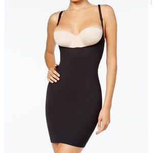 Maidenform shapewear black slip firm control wyob